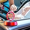 Solar Car Air Freshener, Solar Powered Car Air Freshener | Aroma Diffuser with Aromatherapy Tablet - Odor Eliminator, Air Purifier for Car Interior Decoration #2