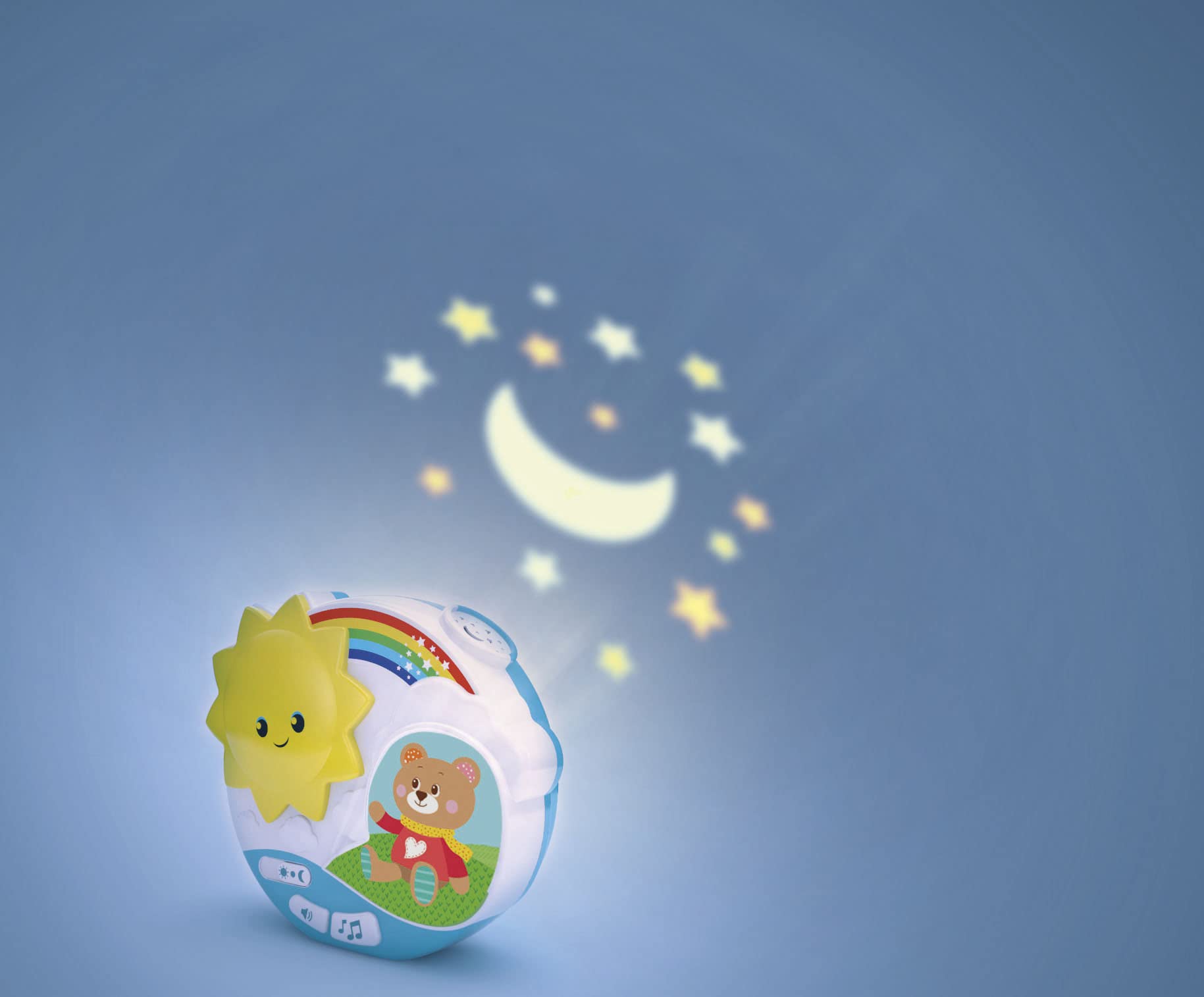 Clementoni - Alfombra, Arcos y proyectores - Baby Projector Activity Gym - Alfombra para niños