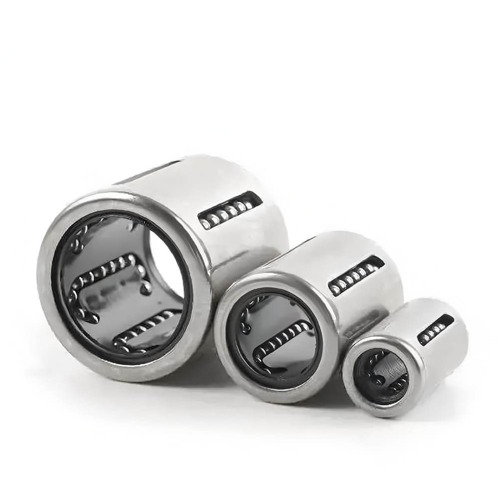 Lot de 5 douilles linéaires compactes KH5070PP 50 mm x 62 mm x 70 mm Roulement à billes linéaire compact à haute dureté et résistance à l'usure ainsi que double joint