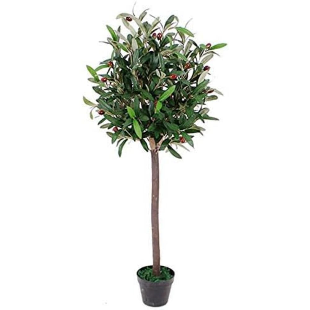 Leaf Verde Oliva Hoja De Orquídea Artificial, 90Cm (3Ft)