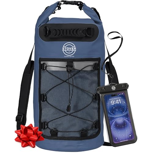 STOVER 5/10/25/30/40/55L Waterproof Dry Backpack & Phone Case