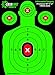 EasyShot Targets Shooting Targets 12 x 18inch Targets Highly Visible Neon Silhouette Paper Targets Heavy-Duty Paper Targets for Shooting in Short and Long Range Hunting Practice