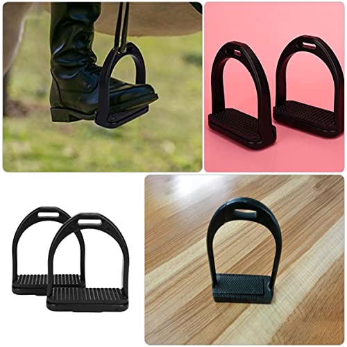 LIOOBO 2 Stks Paardrijden Stijgbeugels Springen Stijgbeugels Plastic Stijgbeugels Jeugd Stijgbeugels Zadel Stijgbeugels Niet - Afbeelding 3