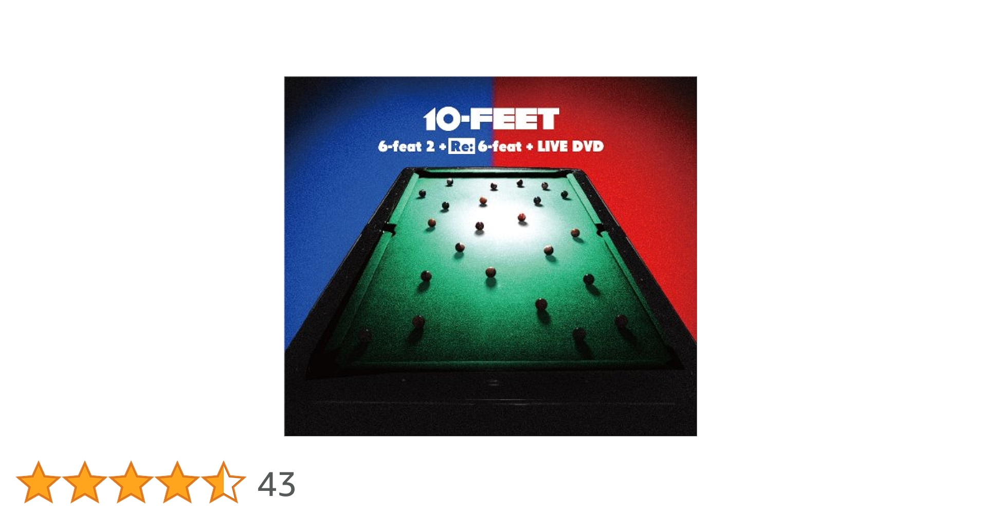 10-FEETライブDVD Ⅰ〜Ⅵ DISCOGRAPHY ／DVD/Blu-ray | 10-FEET OFFICIAL WEB SITE