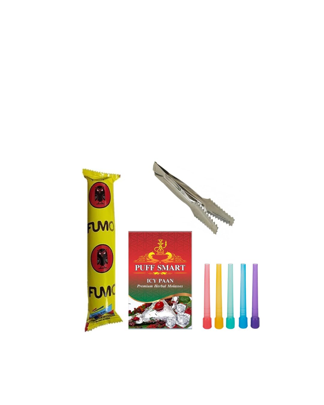 PUFF SMART Premium Herbal Flavors Icy Paan, Tong, 5 Mt And 1 Polo Quick Light Charcoal Combo (100% Tobacco and Nicotine Free-image-41
