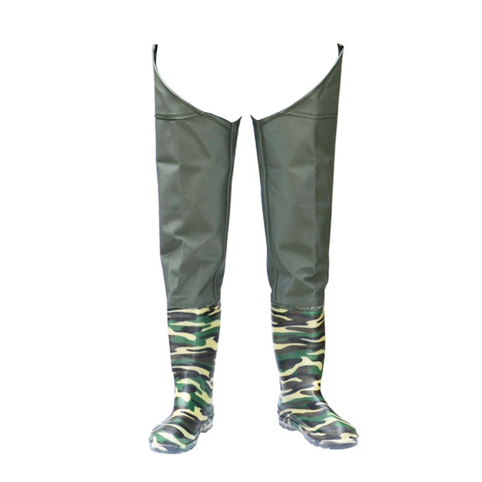 Wathosen Watstiefel for Herren und Damen, for Angeln und Jagen, leicht, wasserdicht, mit Stollensohle, Watstiefel