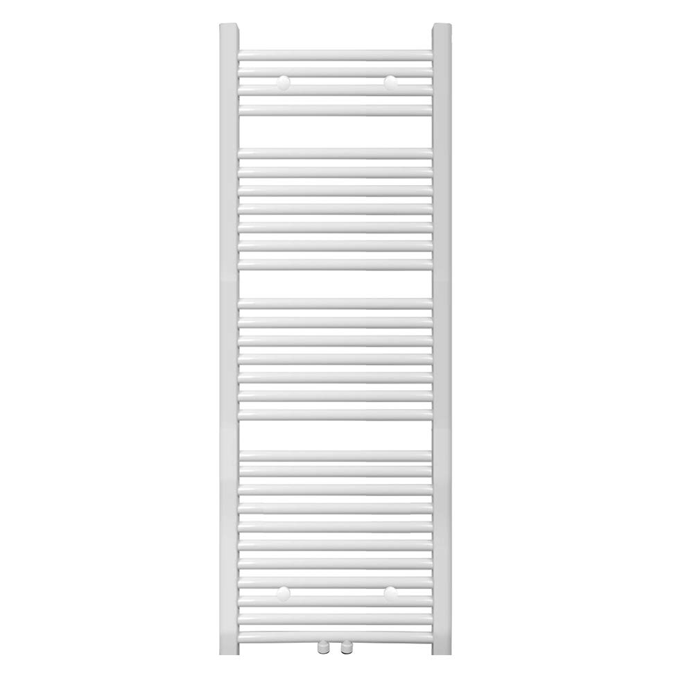 500 x 1500 mm Weiß mittelanschluß Badheizkörper | handtuchhalter Heizkörper Handtuchwärmer Handtuchtrockner 626 Watt