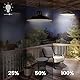 Lumiled 2x Solarlampe Pendelleuchte, Hängelampe für Außen Hängend, Solar Lampe Outdoor IP44 2400mAh Kronleuchter Solar Hängeleuchte für Garten Terrasse Balkon Pavillon Neutralweiß 4000K