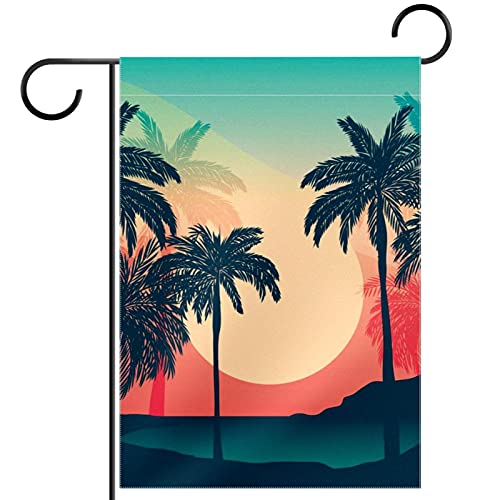 Drapeau de jardin de bienvenue pour sublimer vos décorations d'allées et terrasses en été