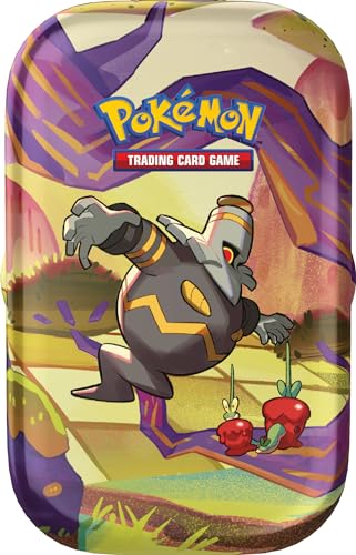 Pokémon -Sammelkartenspiel: Mini-Tin-Box Karmesin & Purpur - Nebel der Sagen - Zwirrfinst (2 Boosterpacks & 1 Stickerbogen) – Bild 3