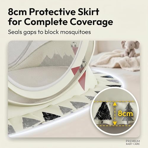 Image of StarAndDaisy Baby Mosquito net for Baby, Breathable mesh-Sleeping Nest for Baby's Peaceful Sleep, Baby Sleeping Pod.