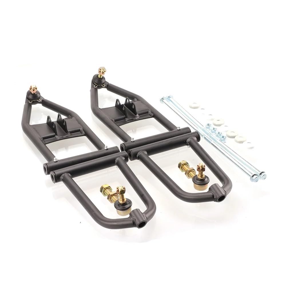 Adatto for parti di quad ATV 50cc 90cc 110cc 125cc fai da te | Kit braccio ad A con bilanciere superiore/inferiore for sospensione anteriore(A)