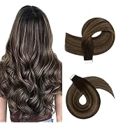 SEGO Tape In Hair Extensions Human Hair 20pcs 50g/pack Tape in Remy Human Hair Extensions Hair Ex...