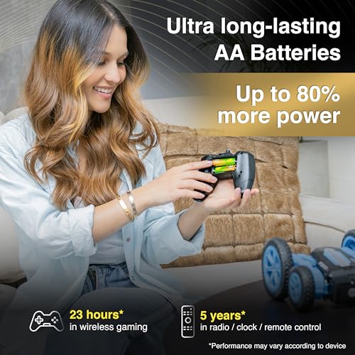 GP Ultra AA Batteries 40 Pack – 1.5V Alkaline Double A Batteries – 10-Year Shelf Life – Reliable Power for Toys, Remotes, Clocks & Devices – Ideal Battery Pack for High-Drain Household Electronics - Image 7