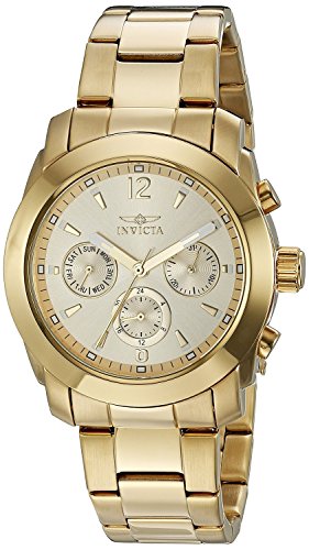 �C�����B�N�^ Invicta Women's 17901 Angel Analog Display Swiss Quartz Gold Watch [���s�A���i]