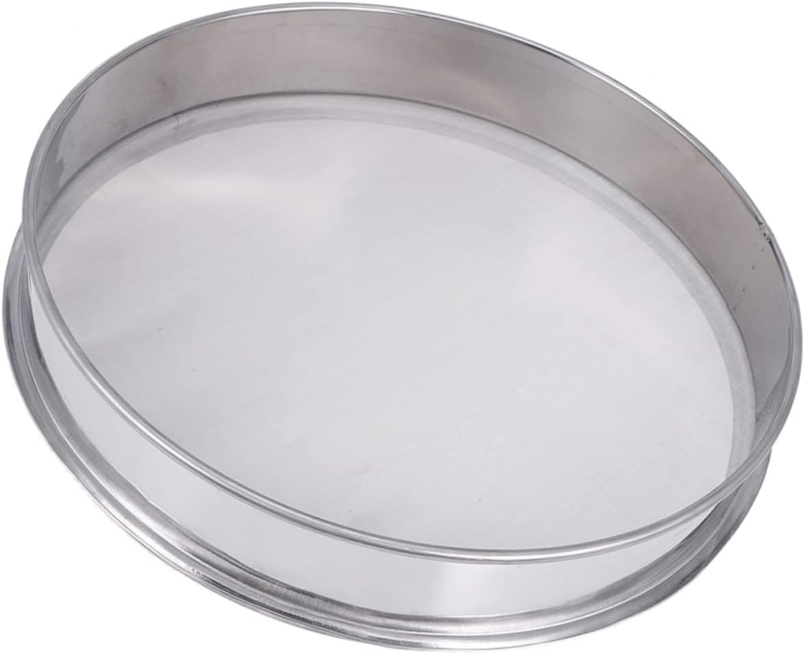 PRETYZOOM Fine Mesh Strainer Stainless Steel Sifter Baking Sift Supplies Mesh Garden Netting