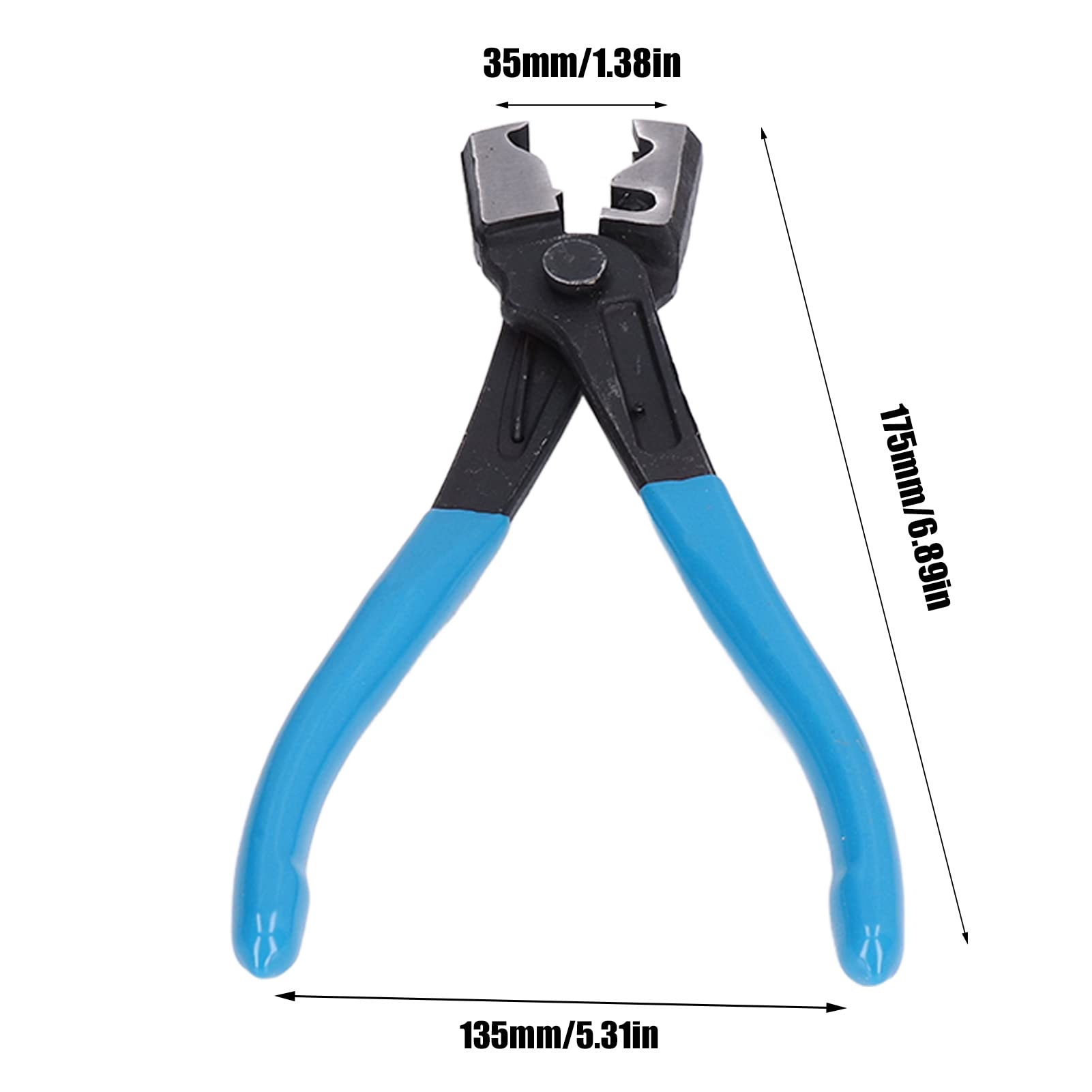 Alicates Para Abrazaderas De Mangueras De Coche – Pinzas De Presión Con Cable Flexible Y Cuello Recto, Fáciles De Usar En Espacios Estrechos