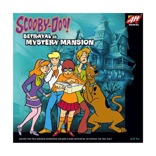 Hasbro Gaming Avalon Hill Scooby Doo Betrayal Juego de Mesa miniatura 1