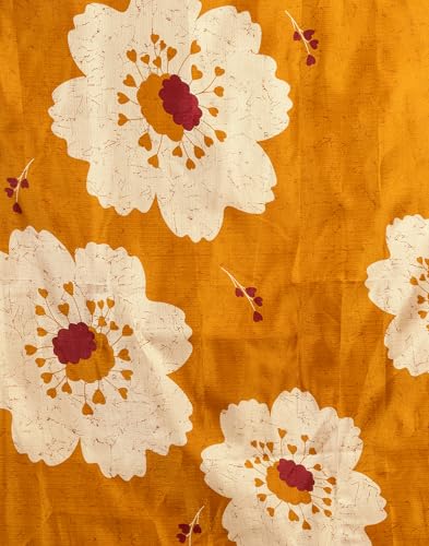 Image of SIRIL Women's Cotton Printed Saree With Unstitched Blouse Piece