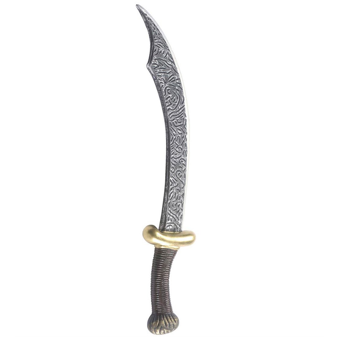 Espada Pirata, Daga árabe, 46 cm, Espada Pirata, Sable Oriental, Armas de Juguete