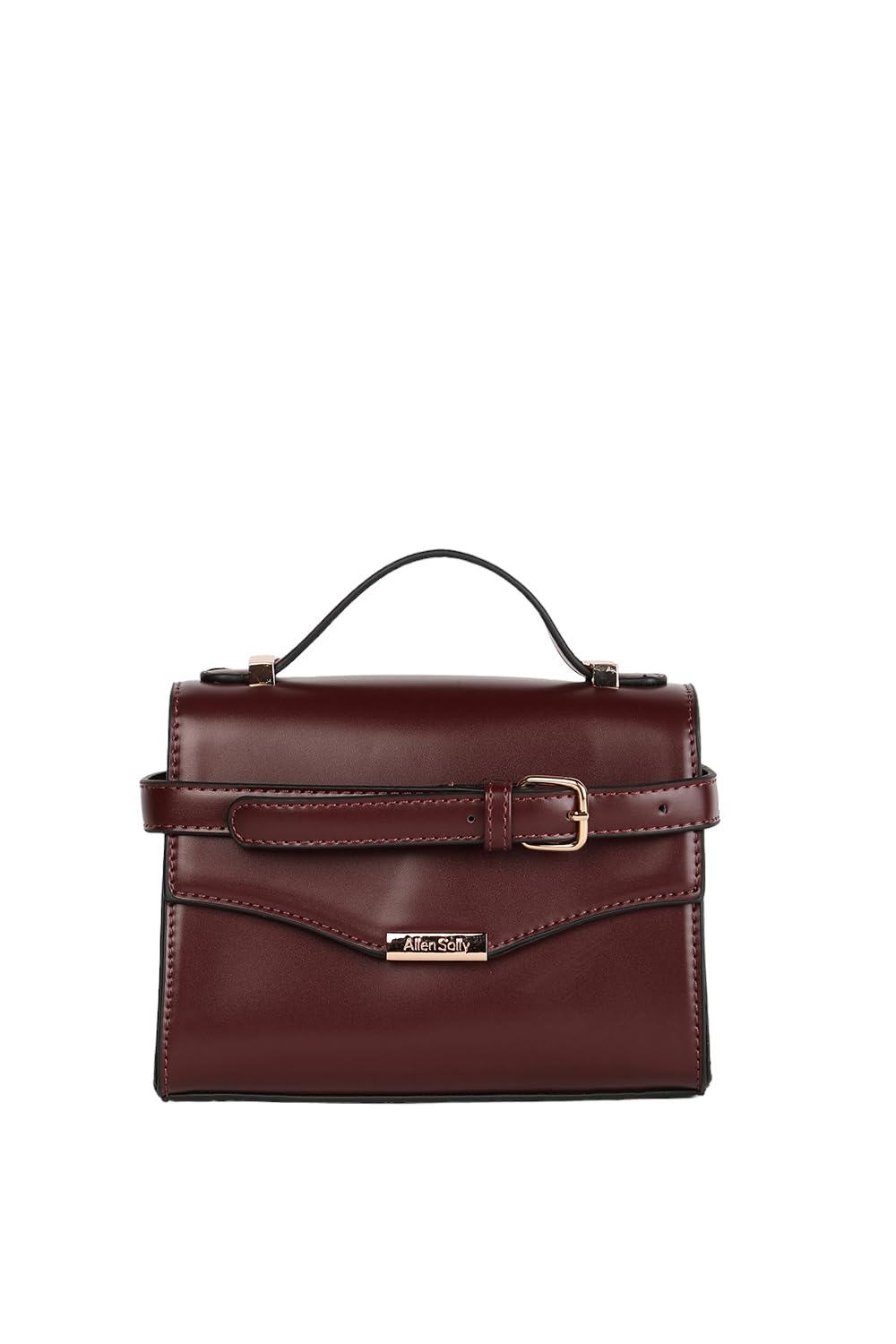 allen solly Women's Solid Sling Bag,Brown-picture-43