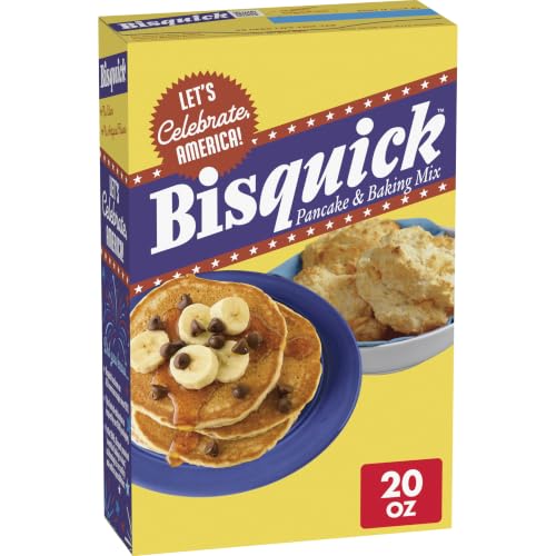 Image of Betty Crocker Bisquick Pancake and Baking Mix, Original, Makes About 30 Pancakes, 20 oz