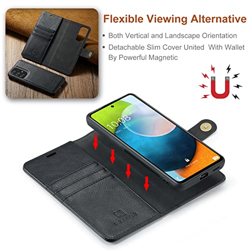 Étui compatible avec Samsung Galaxy A53 5G cuir véritable