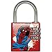 Marvel Comics Spider-Man Brass Padlock (One Size) (Red/Blue)