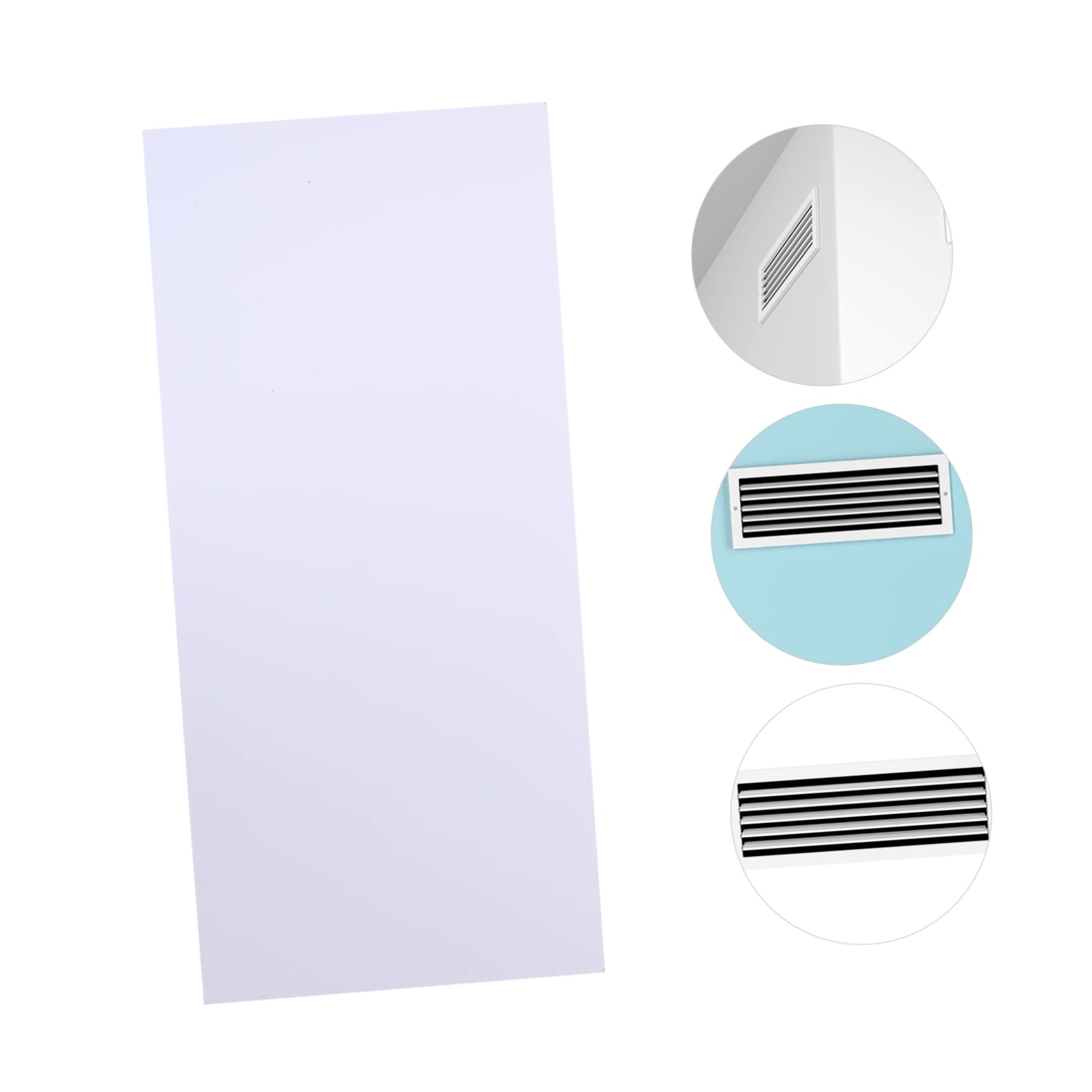 ORFOFE 4piezas Cubierta Magnética Para Ventilación De Ventilador Para Pared Suelo y Techo y Reutilizable Para Hogar y Oficina
