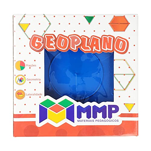 Geoplano Circular Com Frações Circulares Material Pedagógico MMP