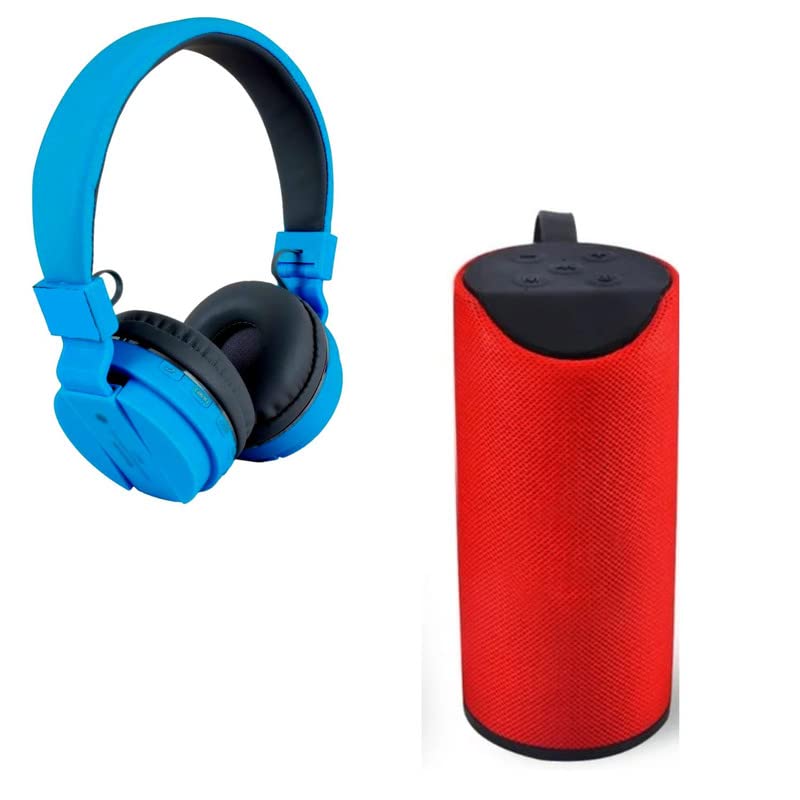 Elevea ( 12 Years Warranty - Comfortable On-Ear Bluetooth Wireless Headphone, TG 113 Bluetooth Smart Speaker-image-12