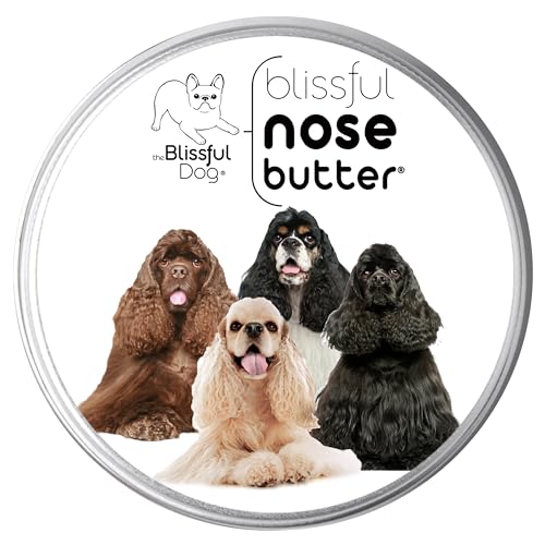 Image of The Blissful Dog Cocker Spaniel Nose Butter, Versatile Dog Nose Balm for Dry Nose, Handcrafted Nose Moisturizer, Easy-to-Apply Dog Essentials, Unscented, 4 oz.