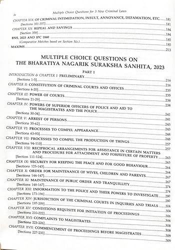 Image of New Criminal Laws | 4100+ Multiple Choice Questions | Useful for Civil Judge, APO, AIBE, LLM, HJS and other Legal Competitive Exams | BNS | BNSS | BSA ... New Criminal Laws | Singhal Law Publications