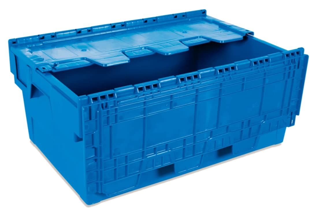 Tayg 6434-T Euro-caja con tapa para almacén y transporte, 600x400x340 mm