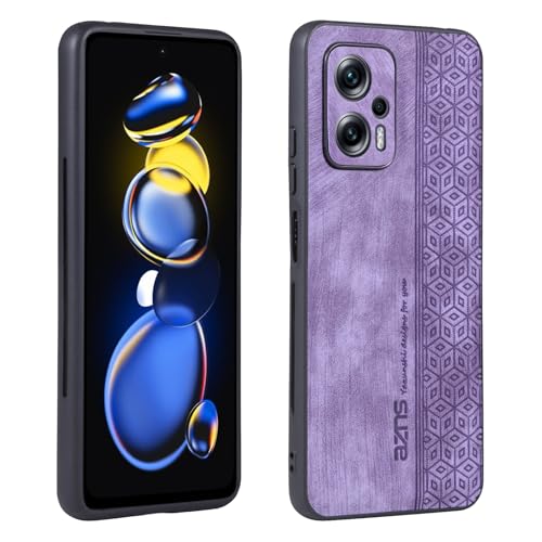 X}zP[X Ή@ for Redmi K50i / Note 11T Pro (Plus)/ Note 12T Pro,Ή@ for Xiaomi Poco X4 GT JYی ϗEϏՌ 2 in 1 یP[X Purple