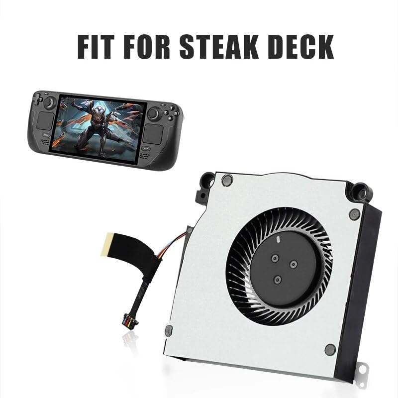 Miniatura 3 de Replacement CPU Cooling Fan for Steam Deck Console Fan Cooler Repair Part