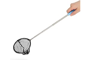 Aquarium Shrimp Net | Telescoping Extendable Fine Mesh Hand Net