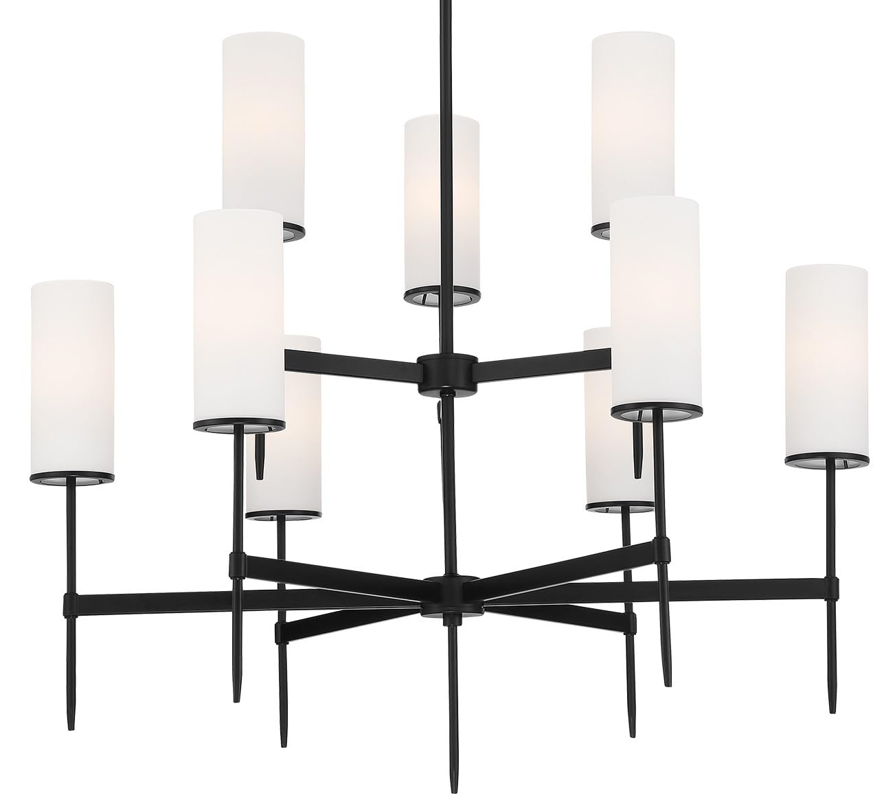 Minka Lavery 3849-66A First Avenue Chandelier, 9-Light, 540 Total