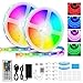 Tiras LED 10M, Tiras LED Musical 5050 SMD, Tiras de Luces LED Iluminación con 300 LEDS, Tiras LED de Luces Kit con Control Remoto de 44 Teclas IR, IP65 Tira LED para Decoración Hogar, Jardín, Navidad