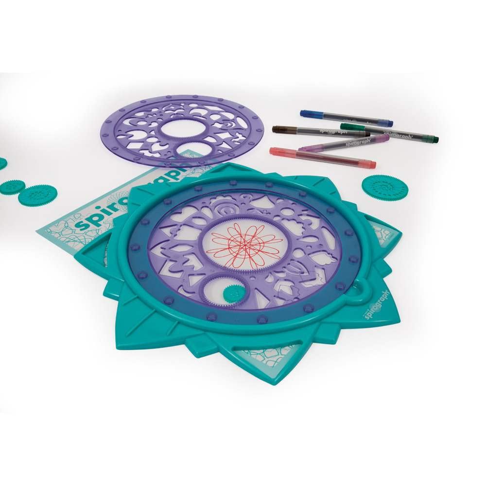 Grandi Giochi Spirograph Maker CLG09000 - Juego para crear mandalas