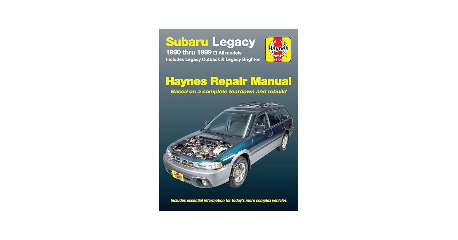 SUBARU LEGACY 整備解説書 上巻 1998年 Subaru Legacy '90 THRU '99 (Haynes Repair Manual): Haynes