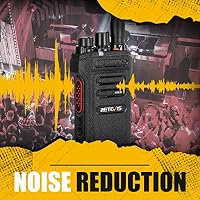 Retevis NR630 Funkgerät Große Reichweite, Walkie Talkie Erwachsene, Gruppenanrufe, Geräuschunterdrückung, IP67 Wasserdichtes, 2800mAh, Robust Funkgeräte mit Headset für Restaurant, Sicherheit(2 Stück) – Ansicht 4