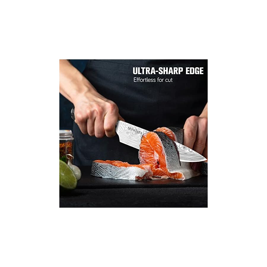 MOSFiATA-Professional-Chef-Knife-Set-with-German-High-Carbon-Stainless-Steel-Kitchen-Knife-Set-3-PCS-8-Chefs-Knife-7-Nakiri-Knife5-Utility-Knife-Knives-Set-for-Kitchen-with-Gift-Box MOSFiATA Professional Chef Knife Set with German High Carbon Stainless Steel Kitchen Knife Set 3 PCSwith Finger Guard,Knife Sharpener,Knives Set for Kitchen with Gift Box