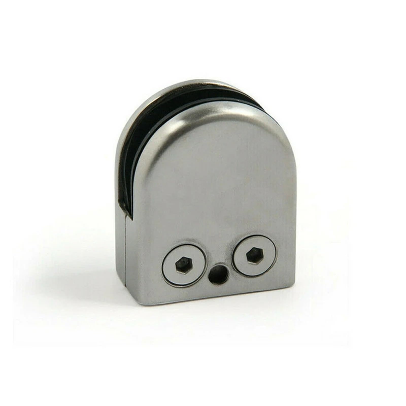 4pcs Stainless Steel Glass Clamp Plated Brackets Zinc Alloy Chrome(S)