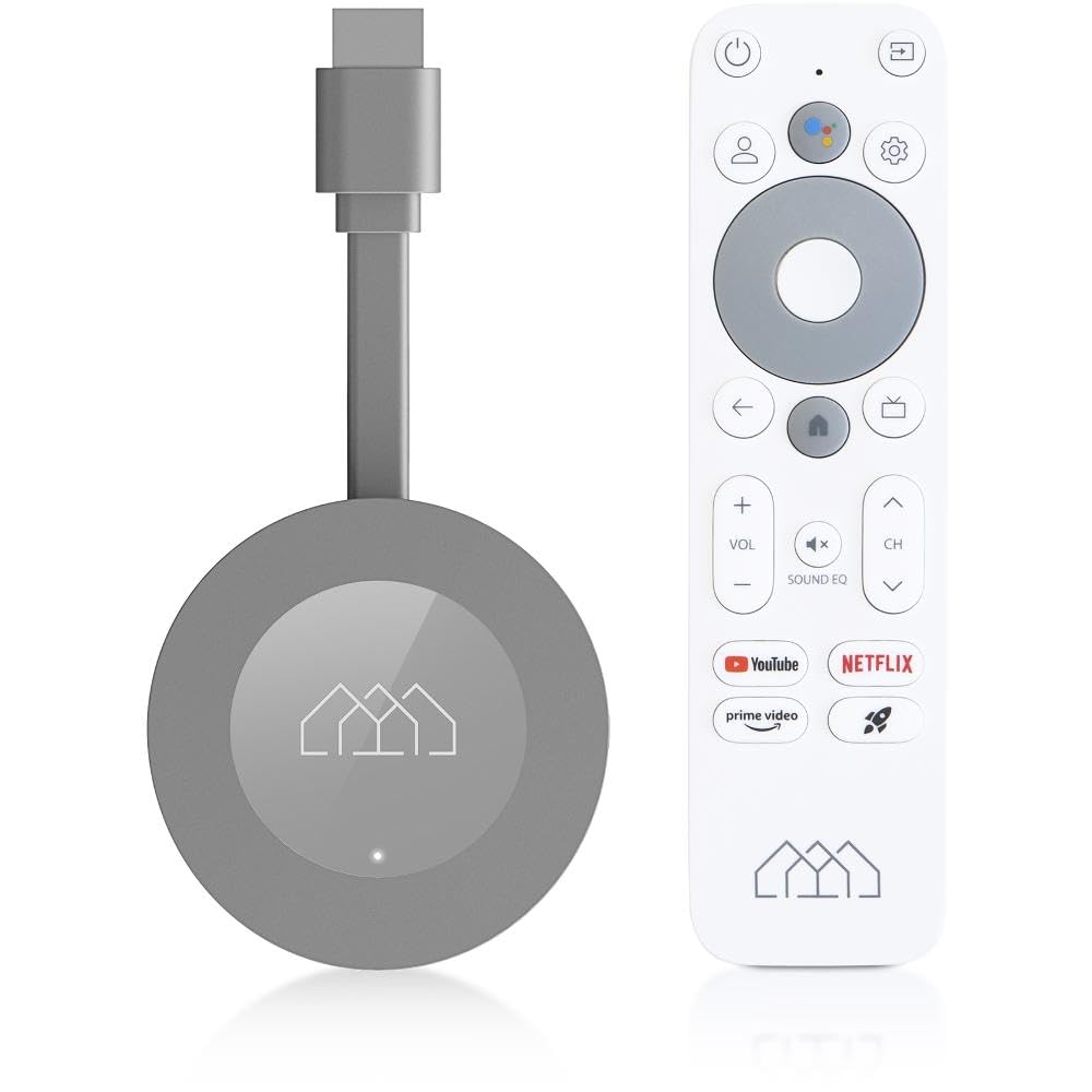 Homatics Dongle G 4K HDMI 2/8GB Android Google TV 11 Wifi and LAN
