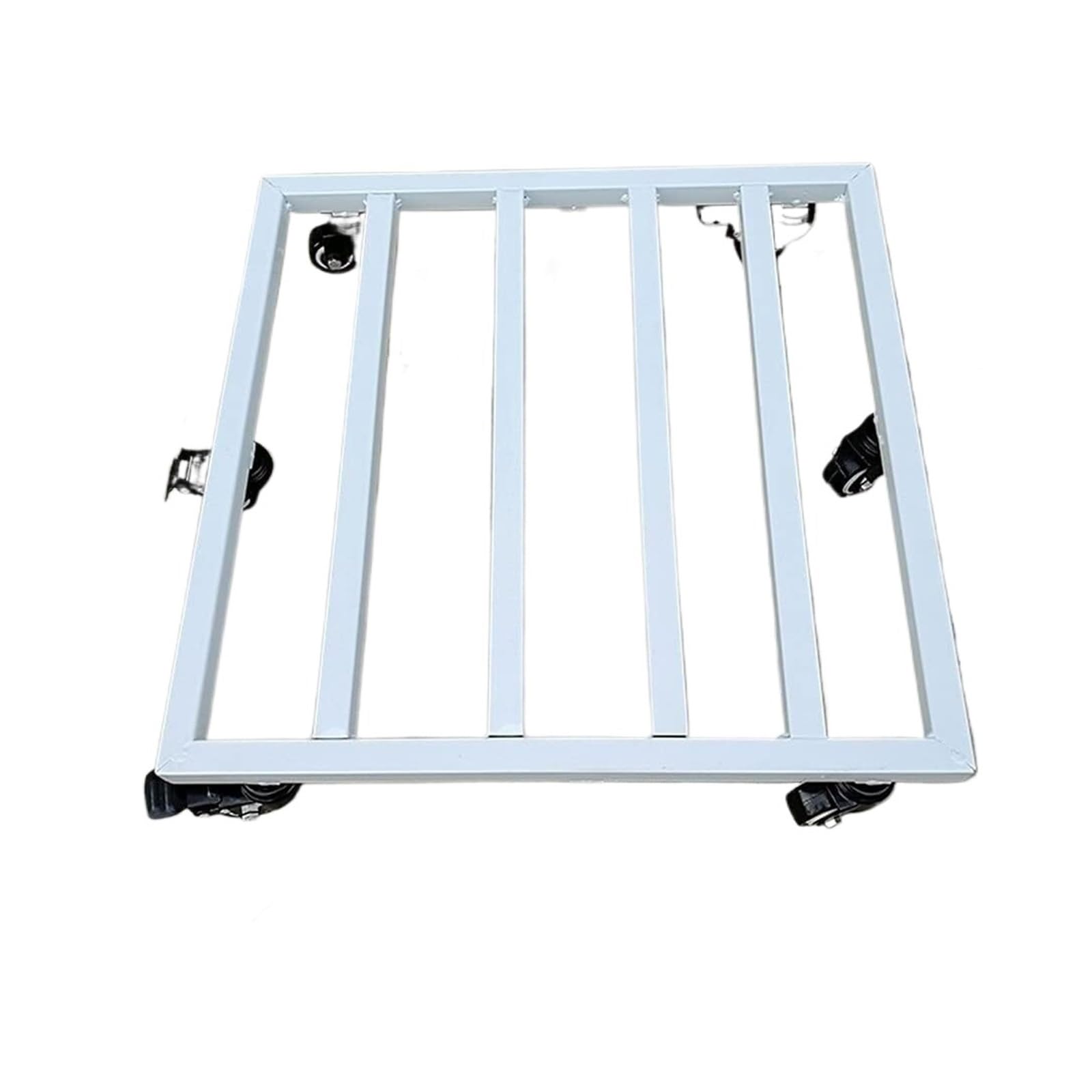 Chariot pour jardinières intérieur extérieur avec roulettes en acier robuste