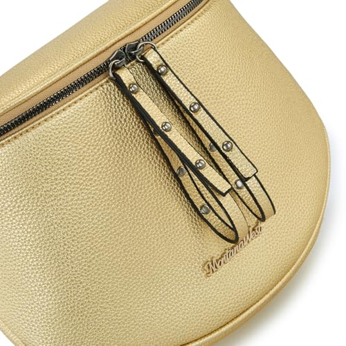 Image of Montana West Crossbody Bag for Women, Large Bum Bag Purse Soft Vegan Leather Travel Fanny Pack with Coin Purse