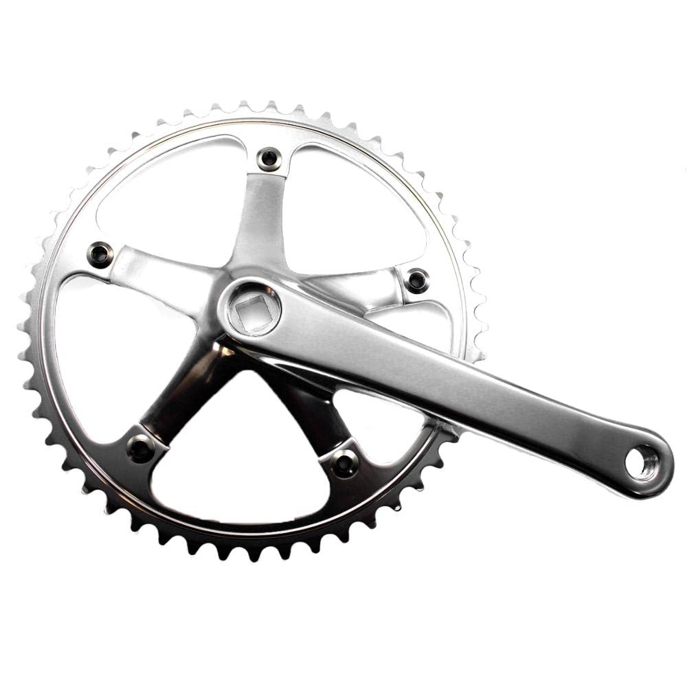 Guarnitura MTB Gear Gear GrunSt 49T Integrated CrankSet 144 BCD CNC. Grullatore in Lega di Alluminio a Catena a Dischi a manovella Guarnitura Bici