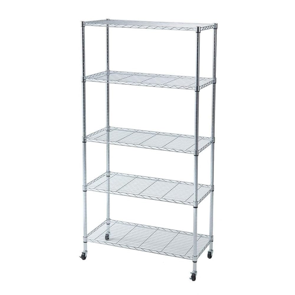 2個セット　スチールラック　5段　幅90cm メタルラック　ブラック　ラック Amazon.co.jp: カインズ(CAINZ) インテリアラック 幅90 5段