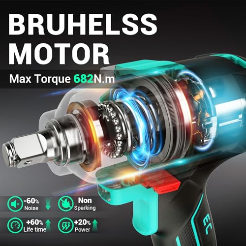 DCA Cordless Impact Wrench Kit
